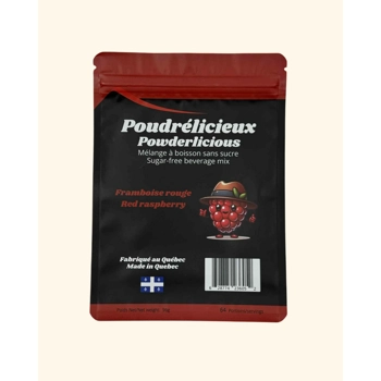 Mélange à boisson sans sucre - Framboise rouge