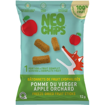 Bâtonnets pomme du verger