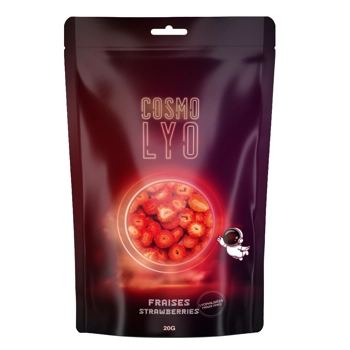 Fraises lyophilisées