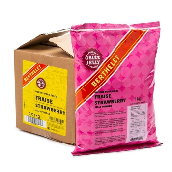 Strawberry jelly powder