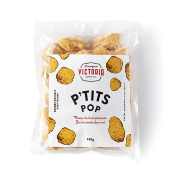 Breaded cheddar cheese curds