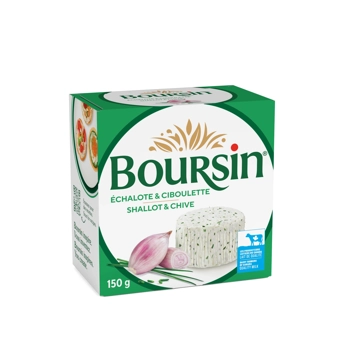 Fromage Boursin échalote et ciboulette
