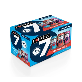 Poppers Original caisse mixte 6x355 mL