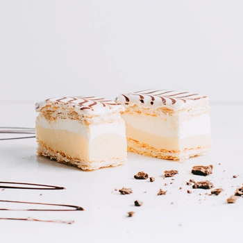 Traditional mille-feuille