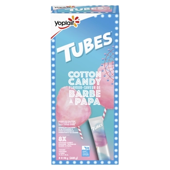 Yoplait Tubes Cotton Candy