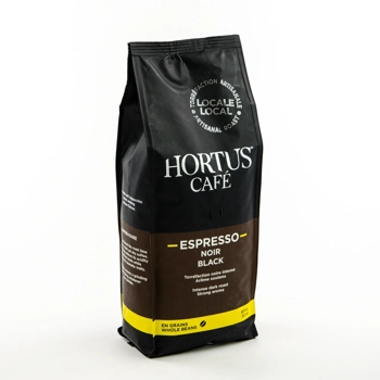 Café en grain espresso noir