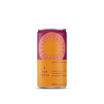 Apéritif pétillant Ecorce de cerisier, gingembre