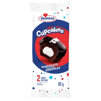 Hostess Chocolate Flavour Cupcakes Individual Format