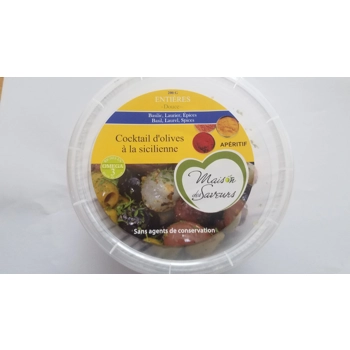 Cocktail d'olives a la sicilienne