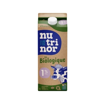 Lait nordique biologique 1%