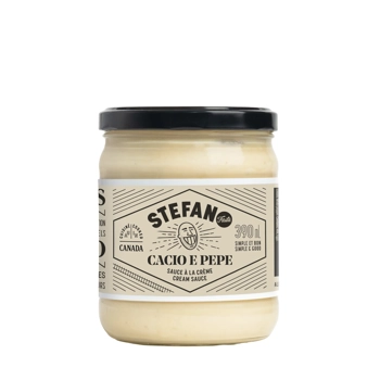 Sauce à la crème - CACIO E PEPE