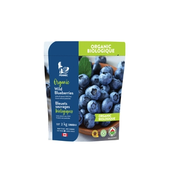 Bleuets sauvages biologiques