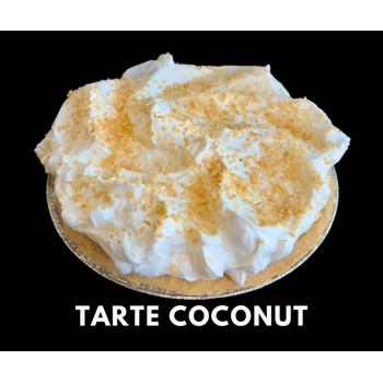 Tarte coconut.