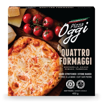 OGGI Quattro Formaggi, Gluten Free Pizza