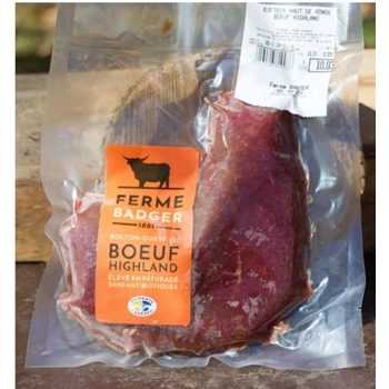 Bifteck haut de ronde de boeuf