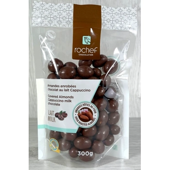 Amandes enrobées chocolat au lait cappuccino