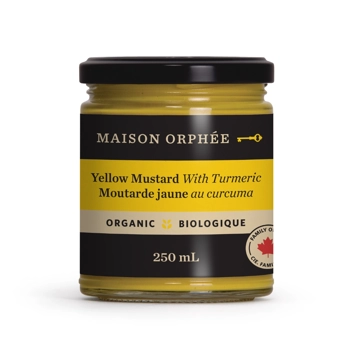 Moutarde jaune au curcuma