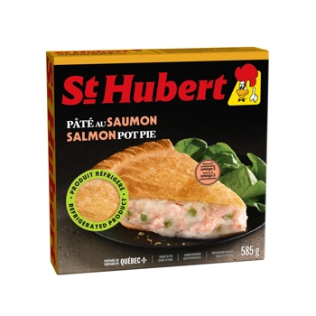 Salmon pot pie