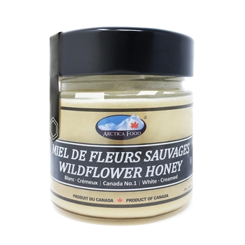 Miel blanc de fleurs sauvages