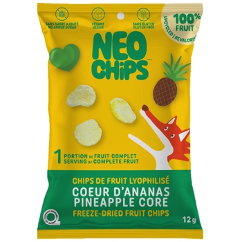 Chips de coeur d'ananas