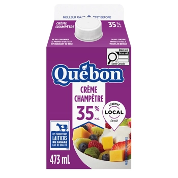 Crème champêtre 35 % M.G.