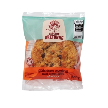 Oatmeal and choco chips cookies