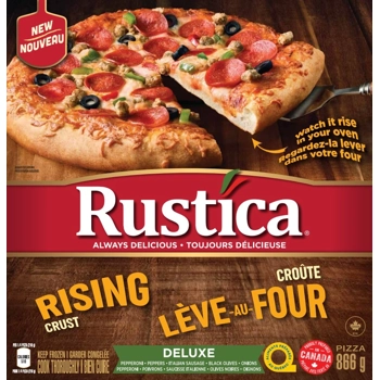 Rustica Rising Crust Deluxe Pizza