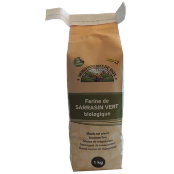 Farine de sarrasin vert biologique
