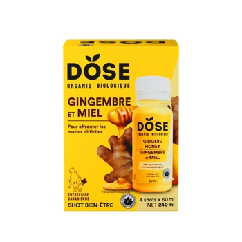 DOSE Shot Gingembre & Miel