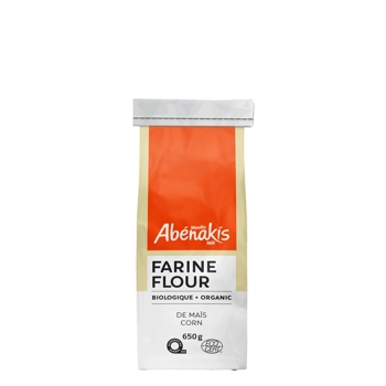 Farine de maïs biologique