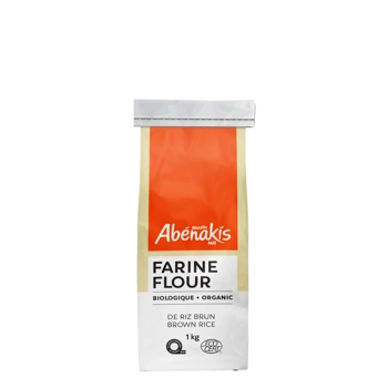 Farine de riz brun biologique