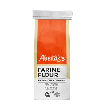 Farine tout usage biologique non blanchie