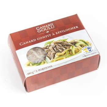 Canard confit à effilocher