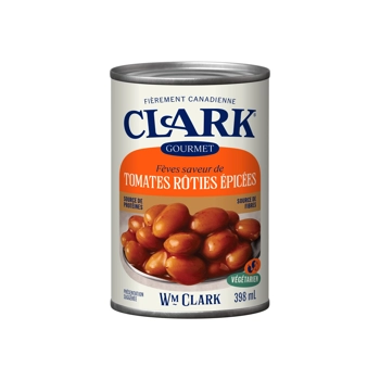 Gourmet baked beans spicy fire roasted tomato flavoured