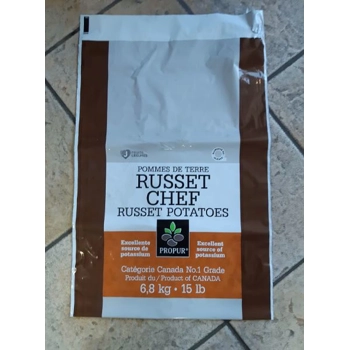 Pommes de Terre Russet CHEF 15lb