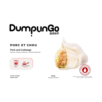 Pork and Cabbage - Frozen Dumplings
