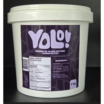 Beurre de cajou nature