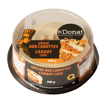 Gâteau aux carottes.