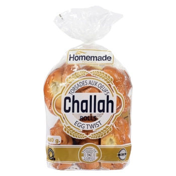 Petit pain challah aux oeufs