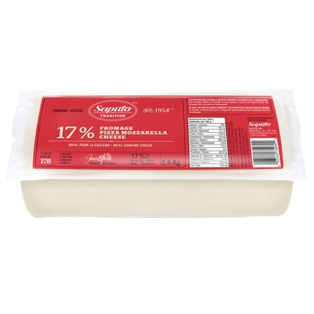 Pizza Mozzarella 17% M.G. 3D Bloc